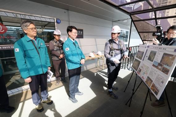 오산시, 해빙기 공동주택 건설현장 합동 안전점검 실시