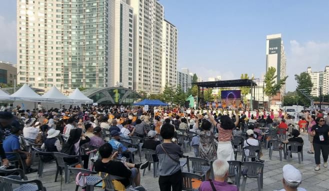 화정1동·화정2동 ‘꽃우물축제’전경