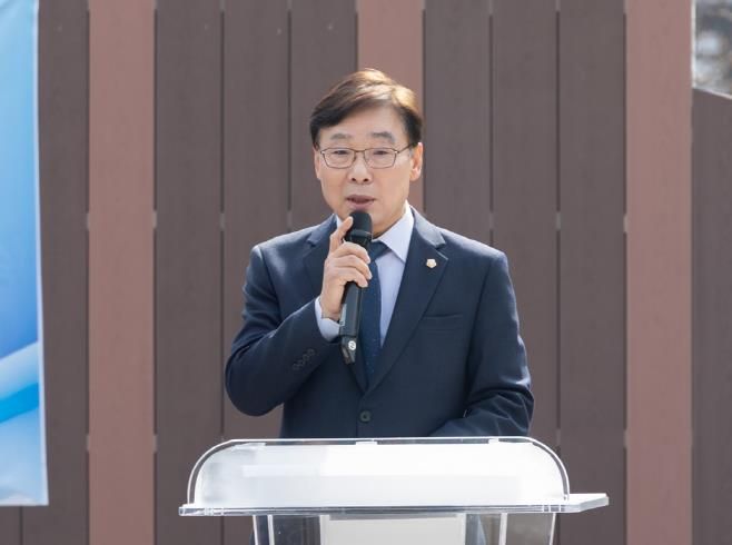 부천시의회 김병전 의장, 부천항일운동기념비 제막식 참석
