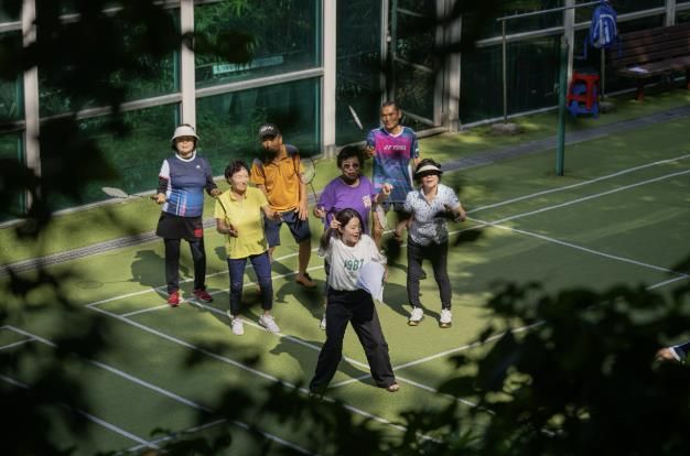 현지윤 신중년 랩소디 작품 메이킹 스틸컷