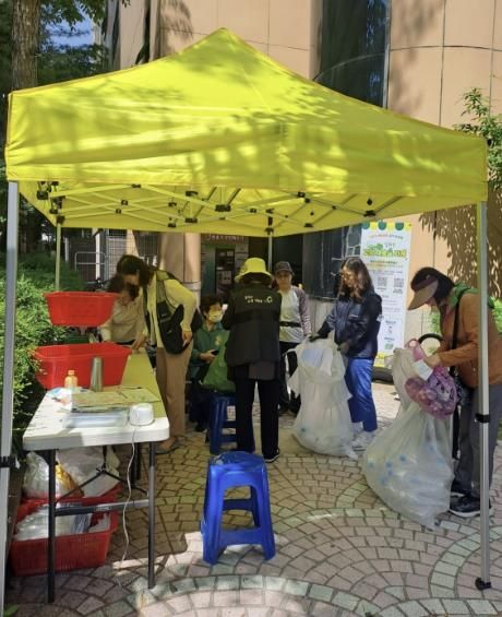 이마트 화정점에서 열린 ‘고양 자원순환가게’