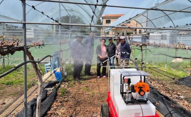 무인방제 이동형