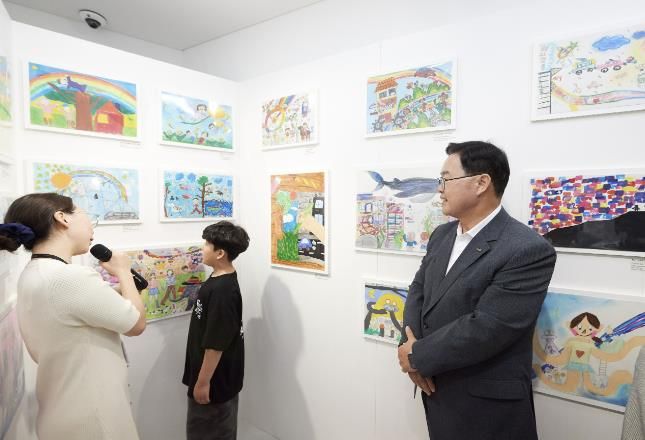 양주시, ‘2025년 양주시립미술관 어린이 그림그리기 대회’ 시상식 및 전시 개최