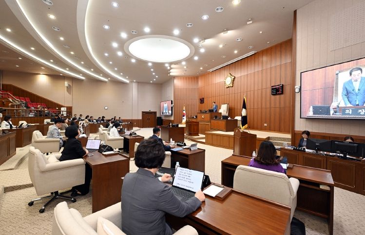 의정부시의회, 제338회 임시회 개회