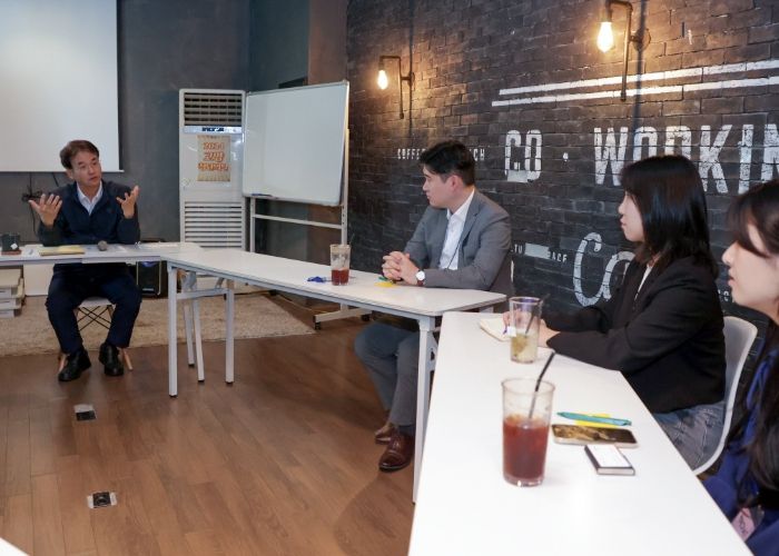 지난해 고양 청년의 날-고양특례시장과 커피Chat