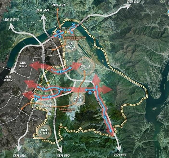 하남시, 7개 광역도로망 확충 본격화… ‘서울 30분 도시’ 완성 박차